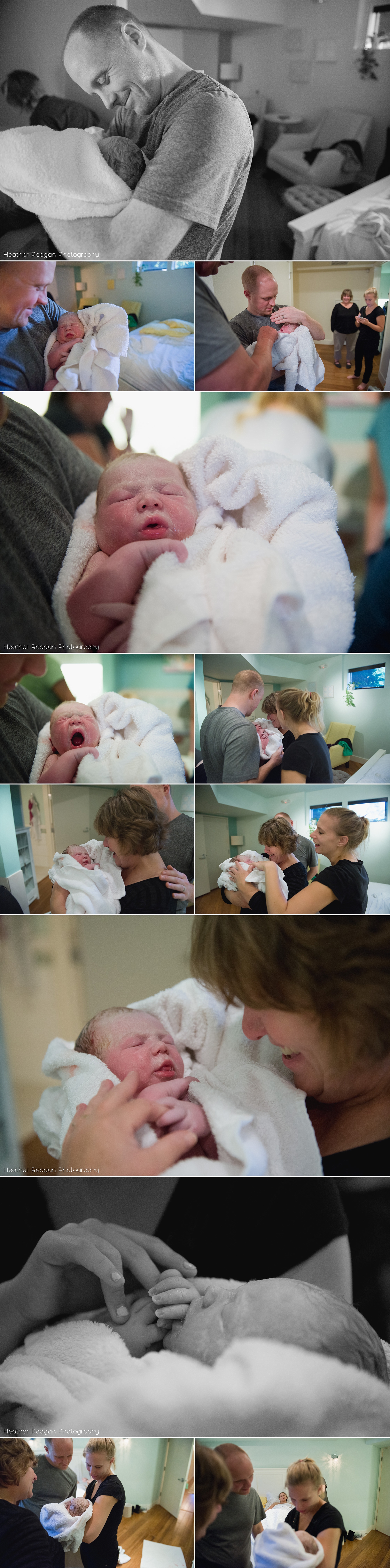 Taking turns - Portland Birth Photography